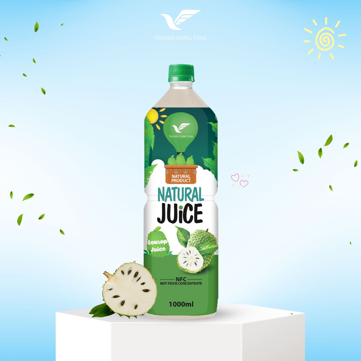 Natural Soursop Fruit Juice
