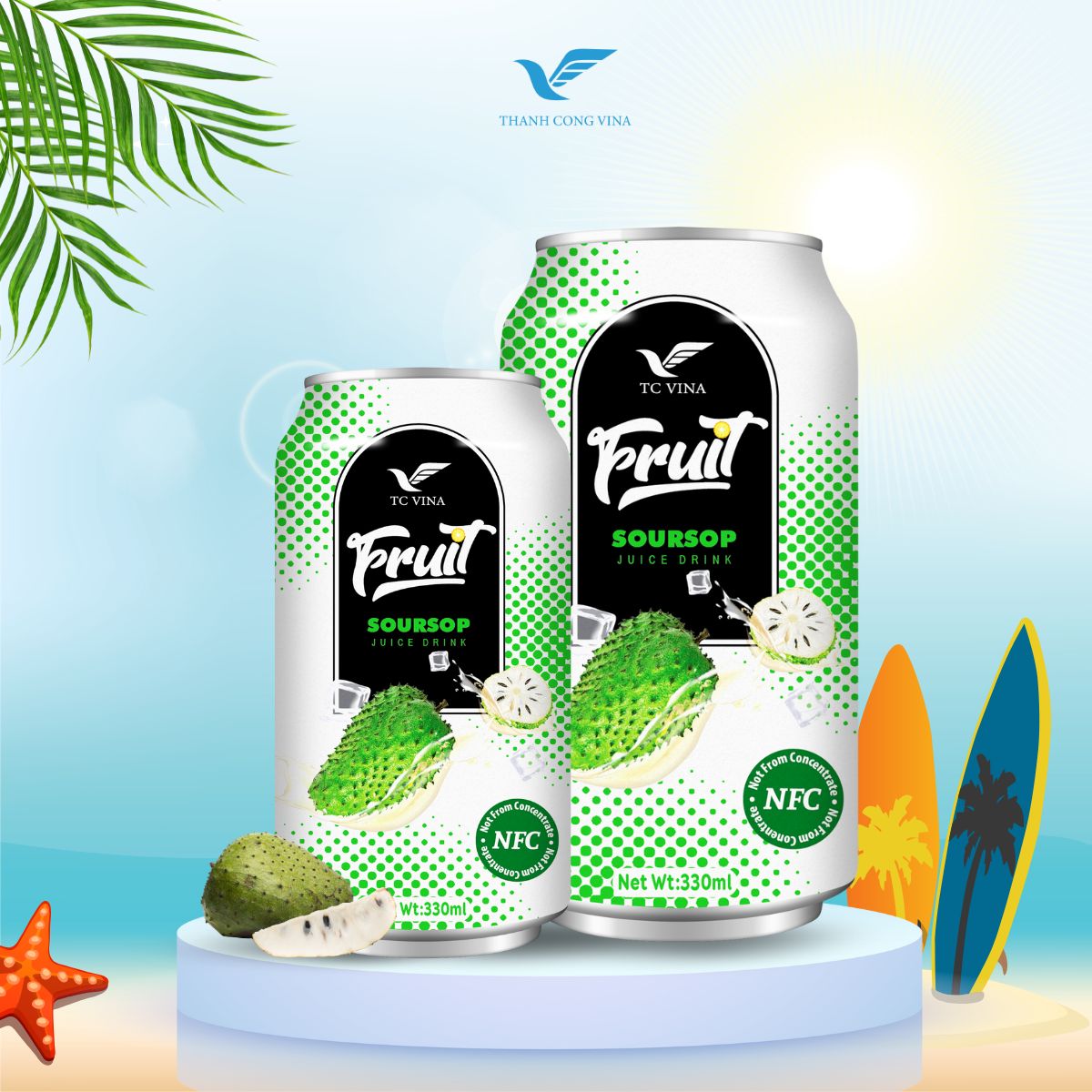 Soursop juice drink