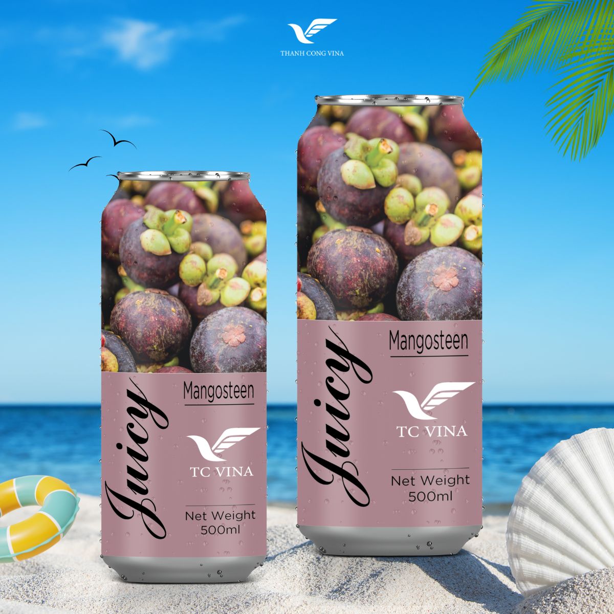 Mangosteen juice drink