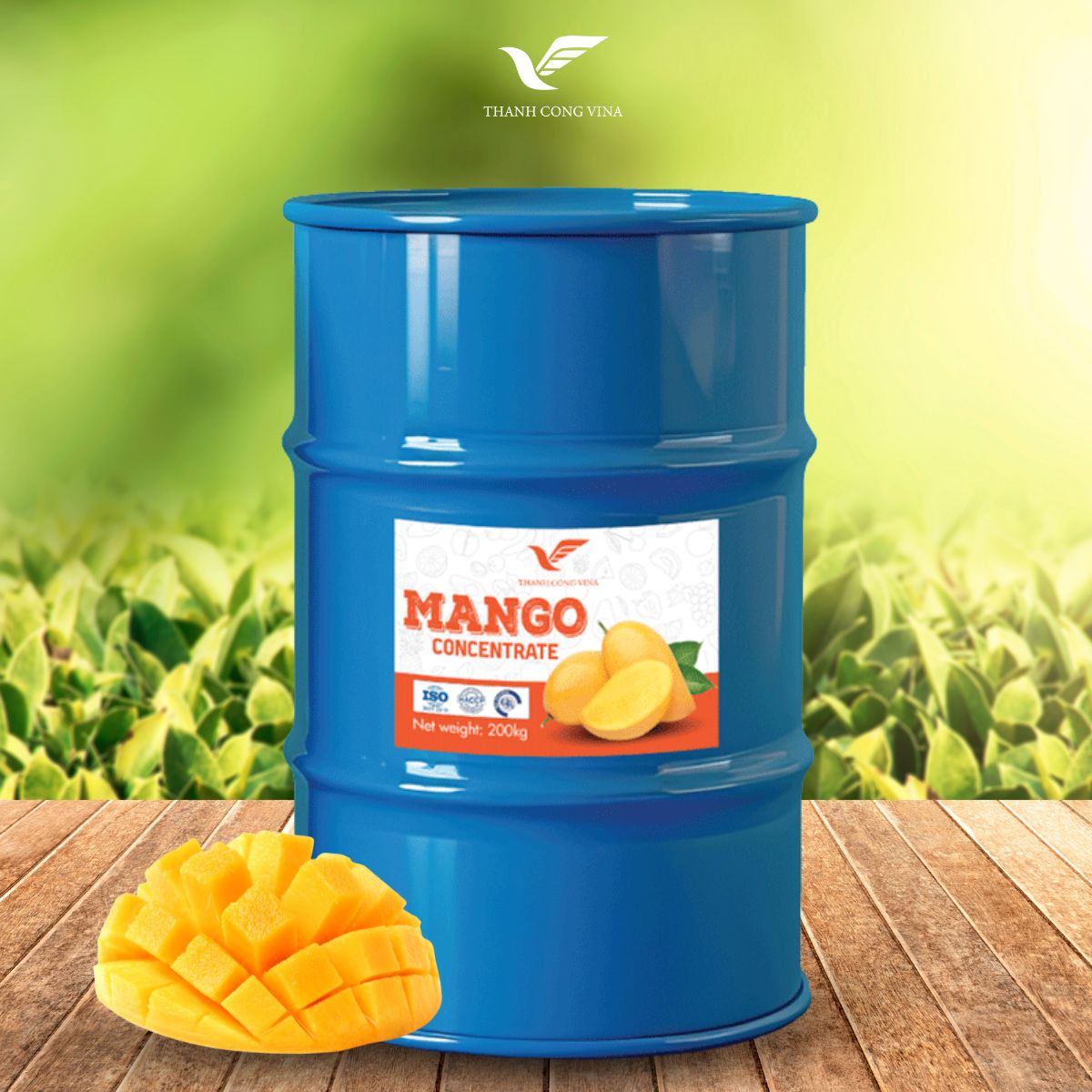 Mango juice concentrate
