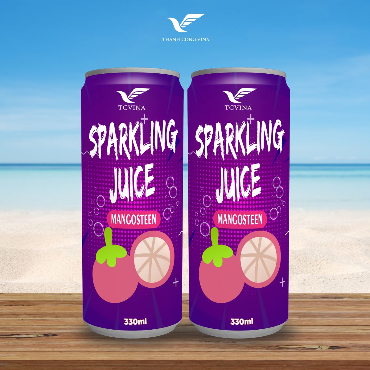 Sparkling Mangosteen Juice Drink