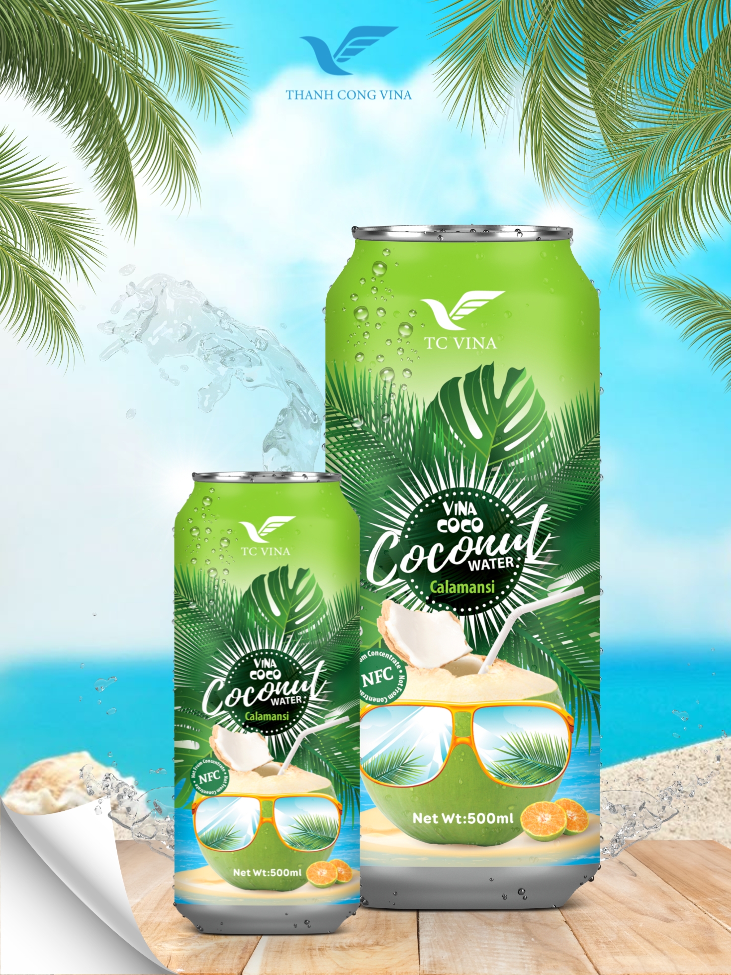 Coconut Water With Calamansi