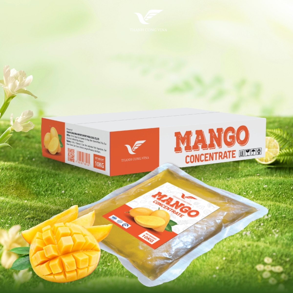 Mango juice concentrate is