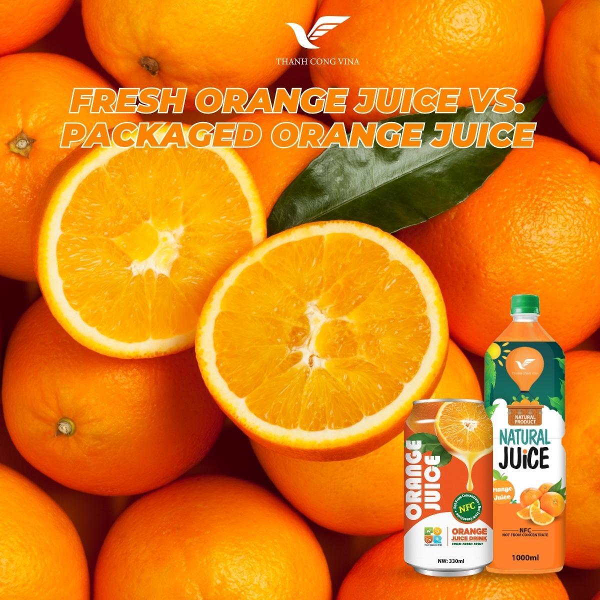 Fresh Orange Juice vs. Packaged Orange Juice