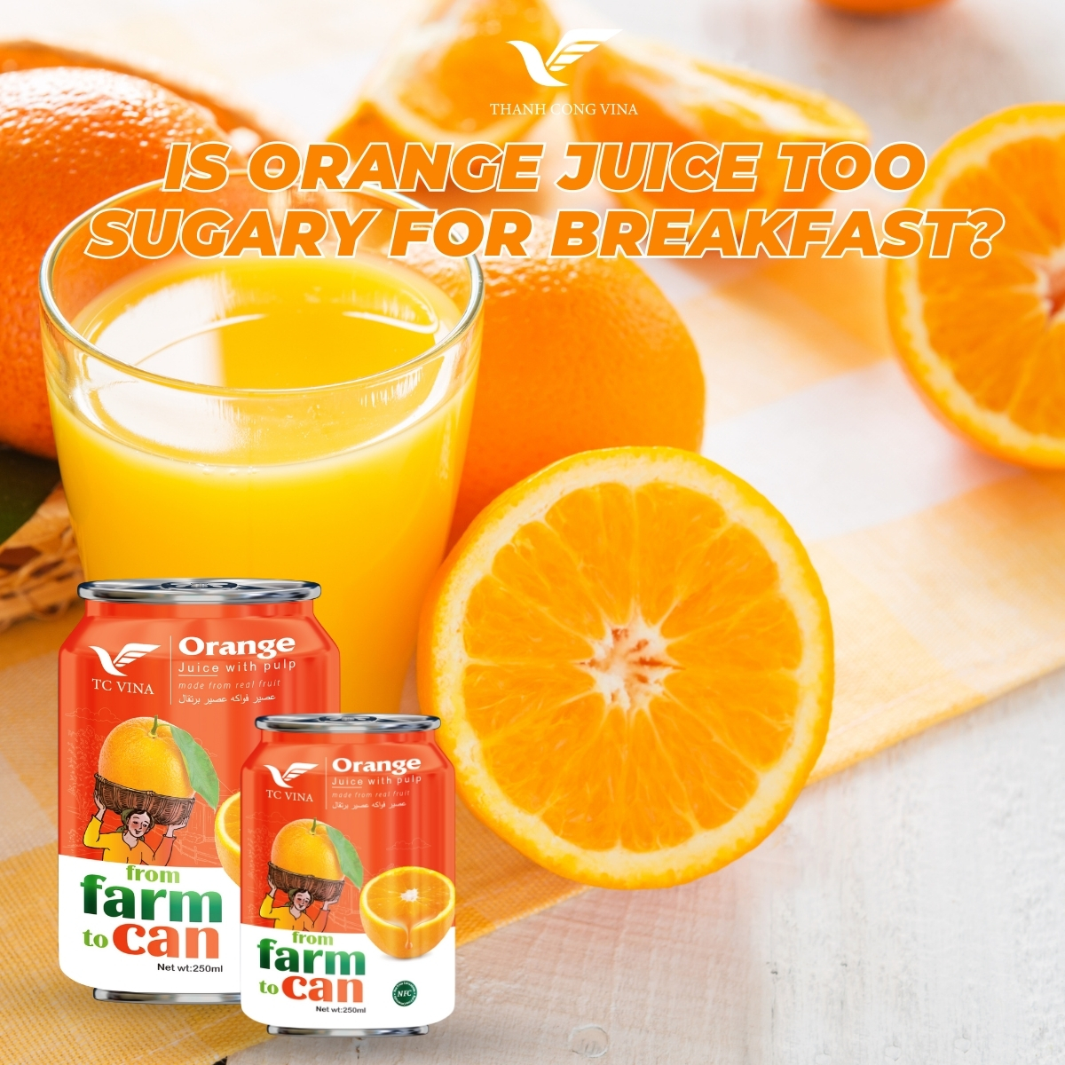 Is Orange Juice Too Sugary for Breakfast?
