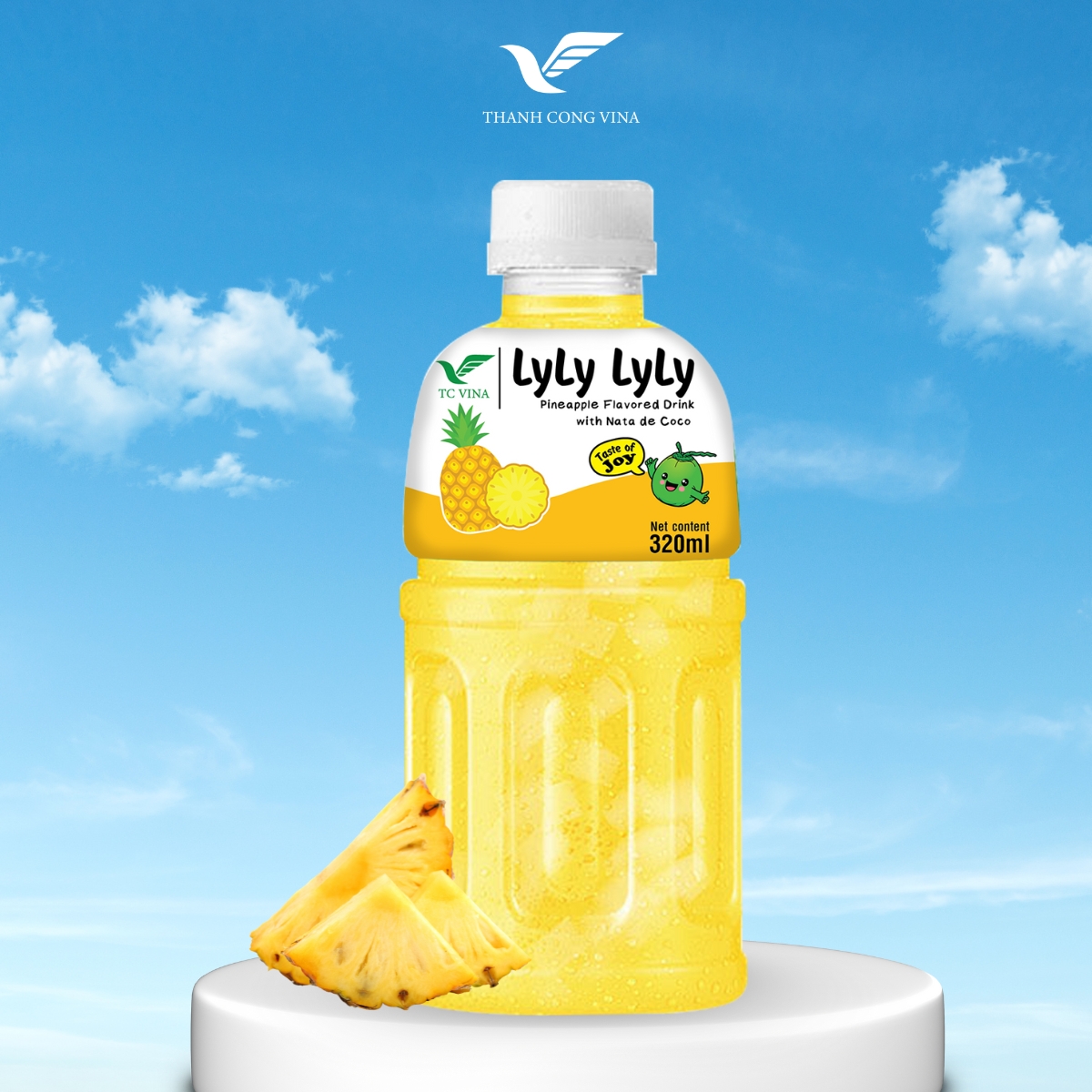 Nata De Coco Pineapple Juice