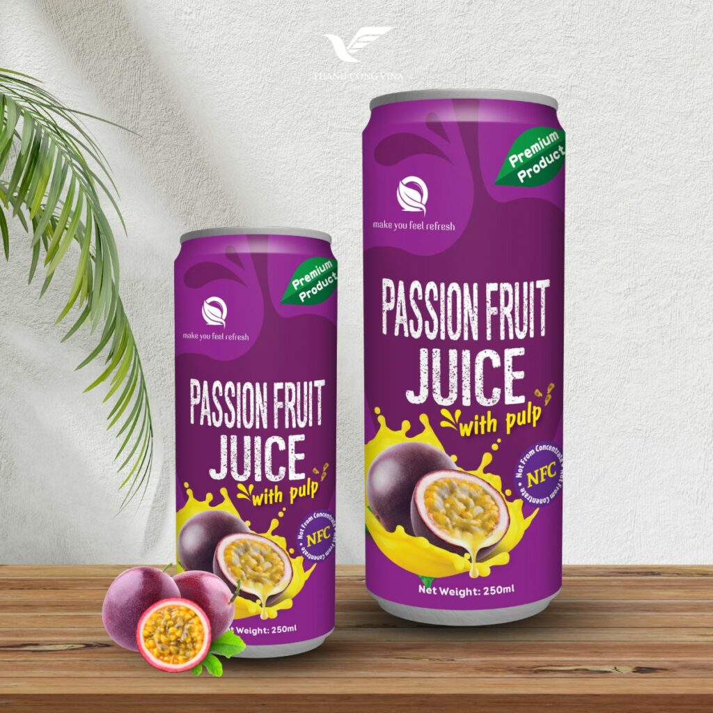 Passion Fruit Juice with Pulp