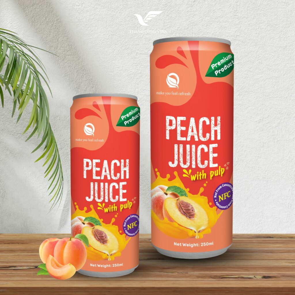 Peach Juice with Pulp