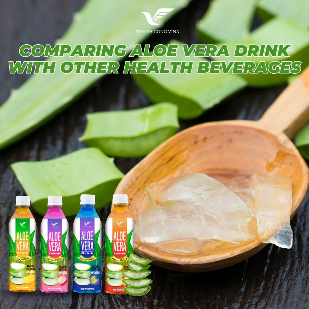 Comparing Aloe Vera Drink with Other Health Beverages