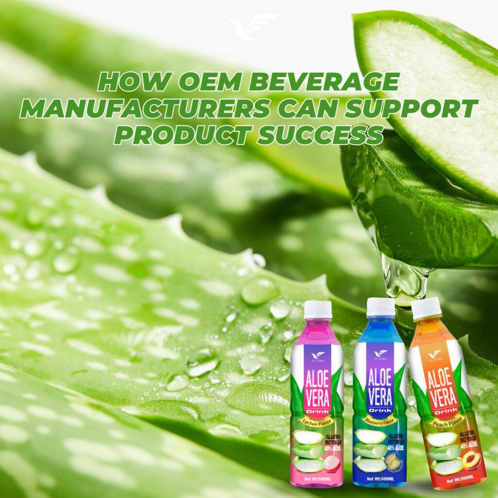 How OEM Beverage Manufacturers Can Support Product Success