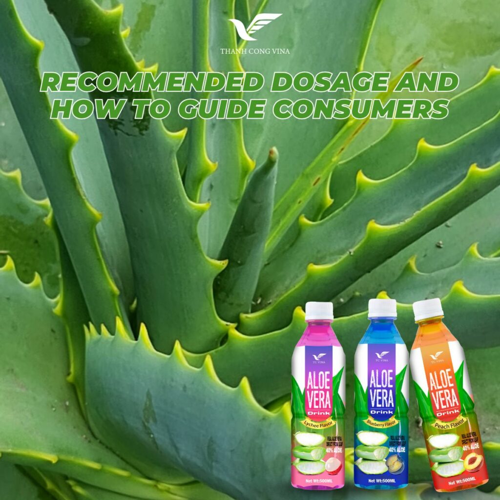 Recommended Dosage and How to Guide Consumers