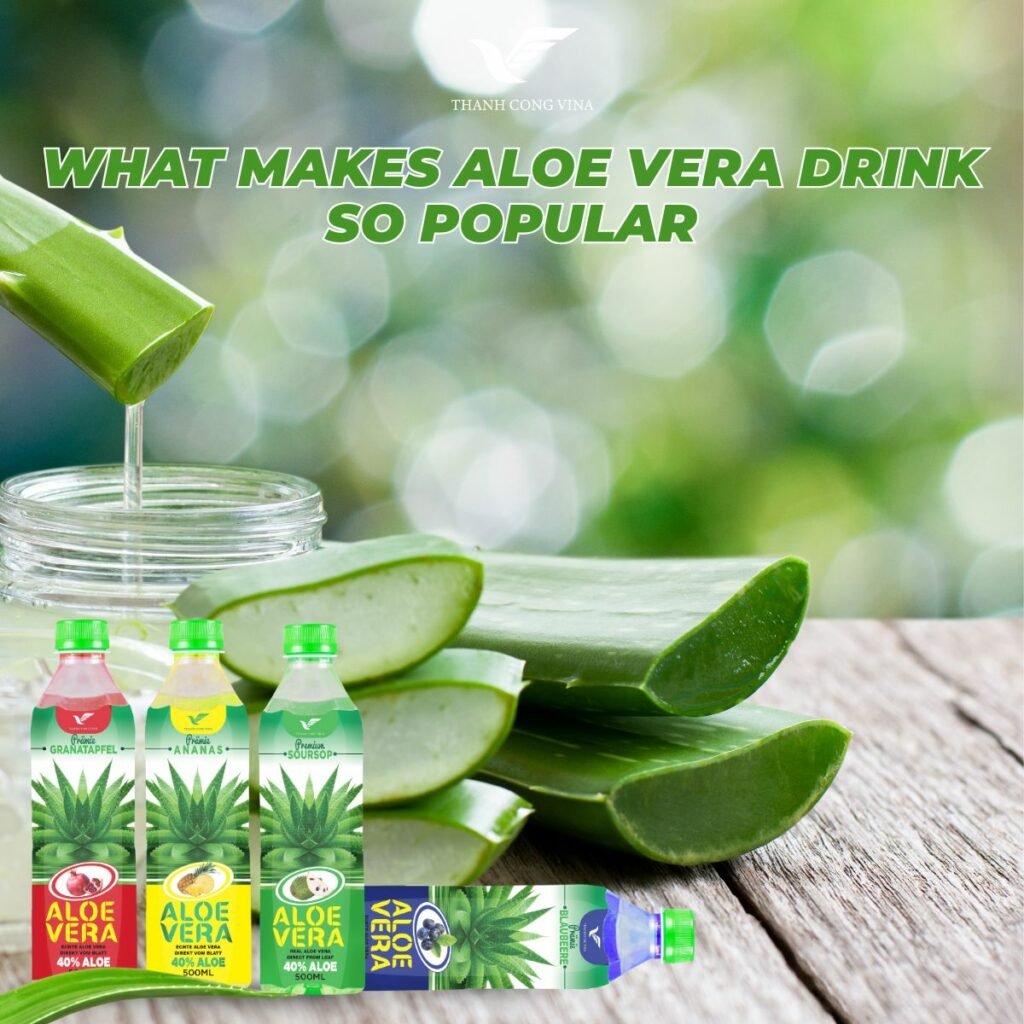 What Makes Aloe Vera Drink So Popular?