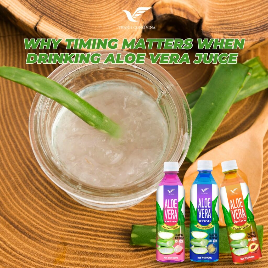 Why Timing Matters When Drinking Aloe Vera Juice 