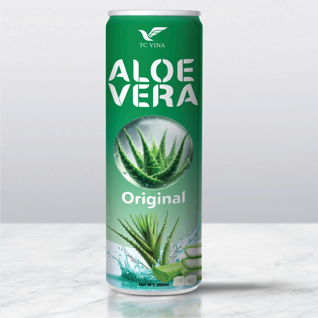 TCVINA Canned Aloe Vera Juice Drink