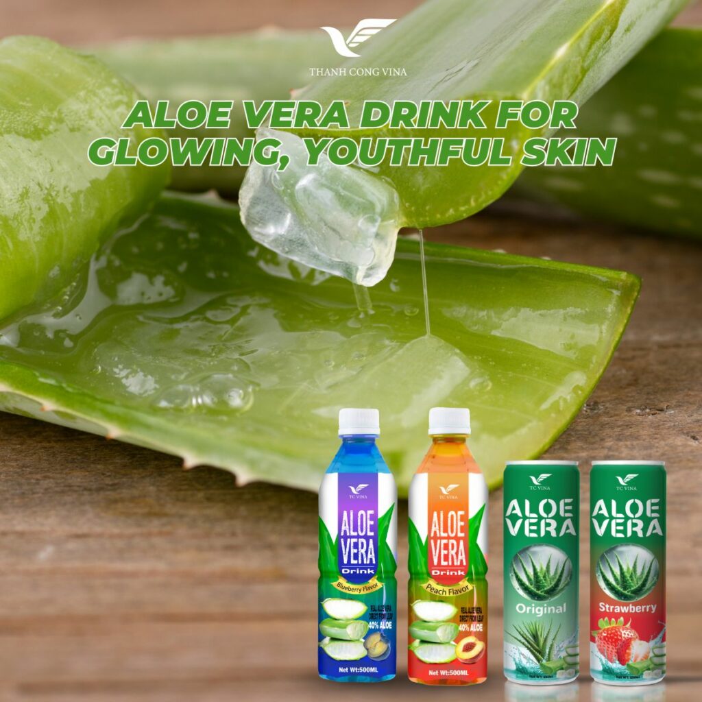 Aloe Vera Drink for Glowing, Youthful Skin