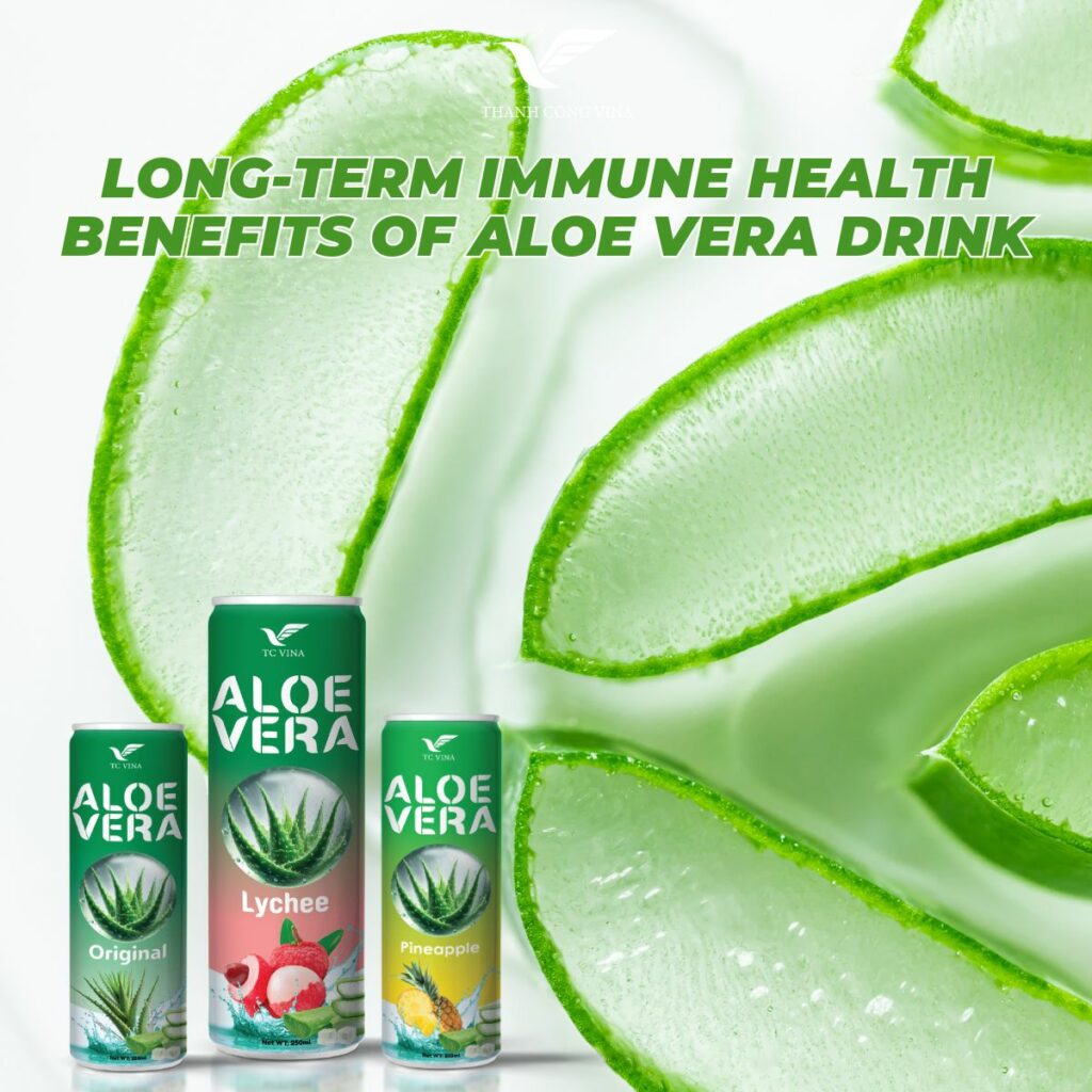 Long-Term Immune Health Benefits of Aloe Vera Drink