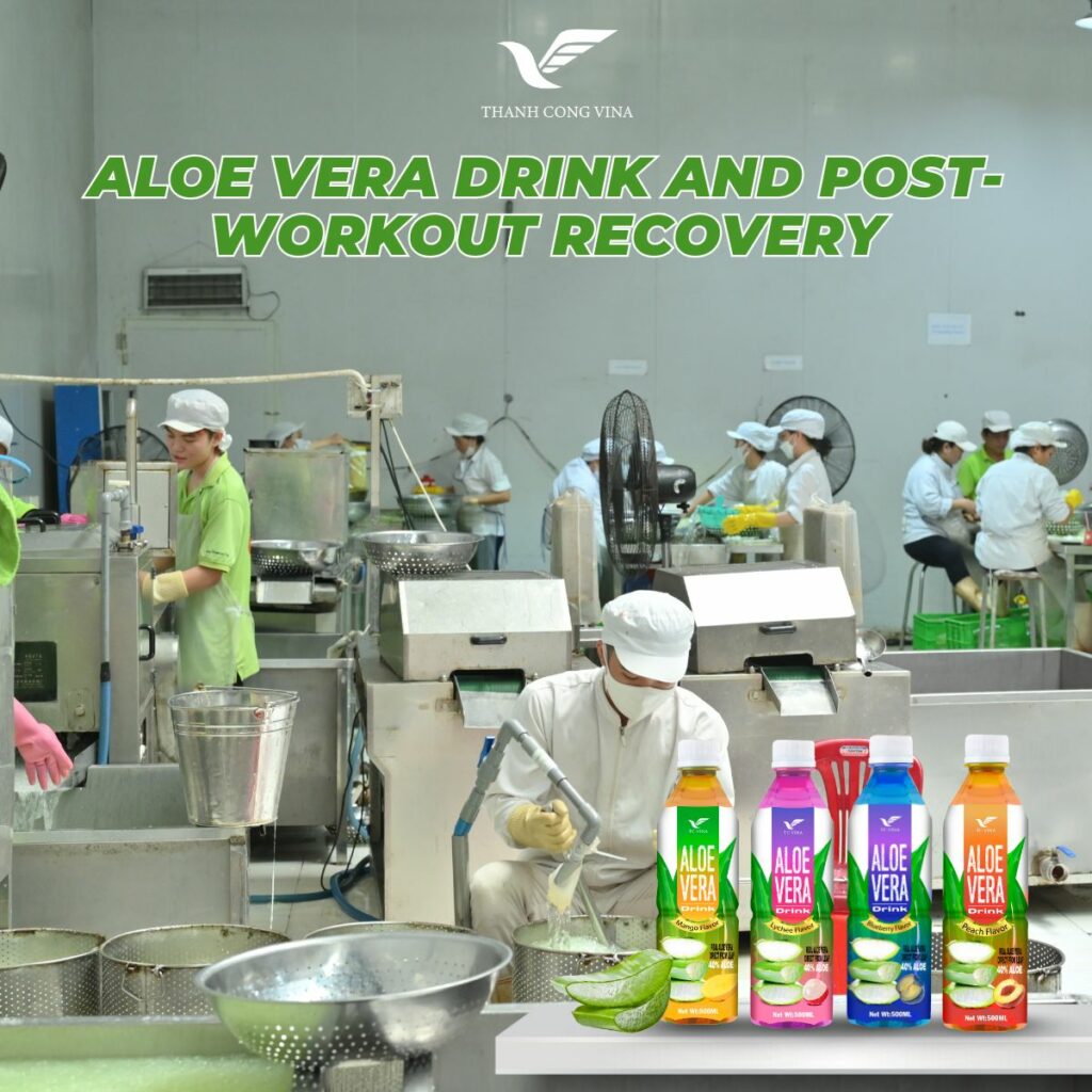 Aloe Vera Drink and Post-Workout Recovery