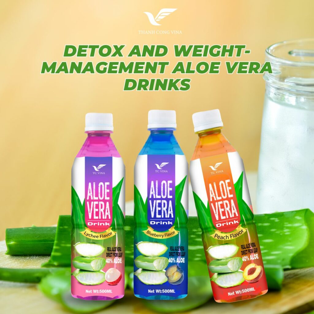 Detox and Weight-Management Aloe Vera Drinks