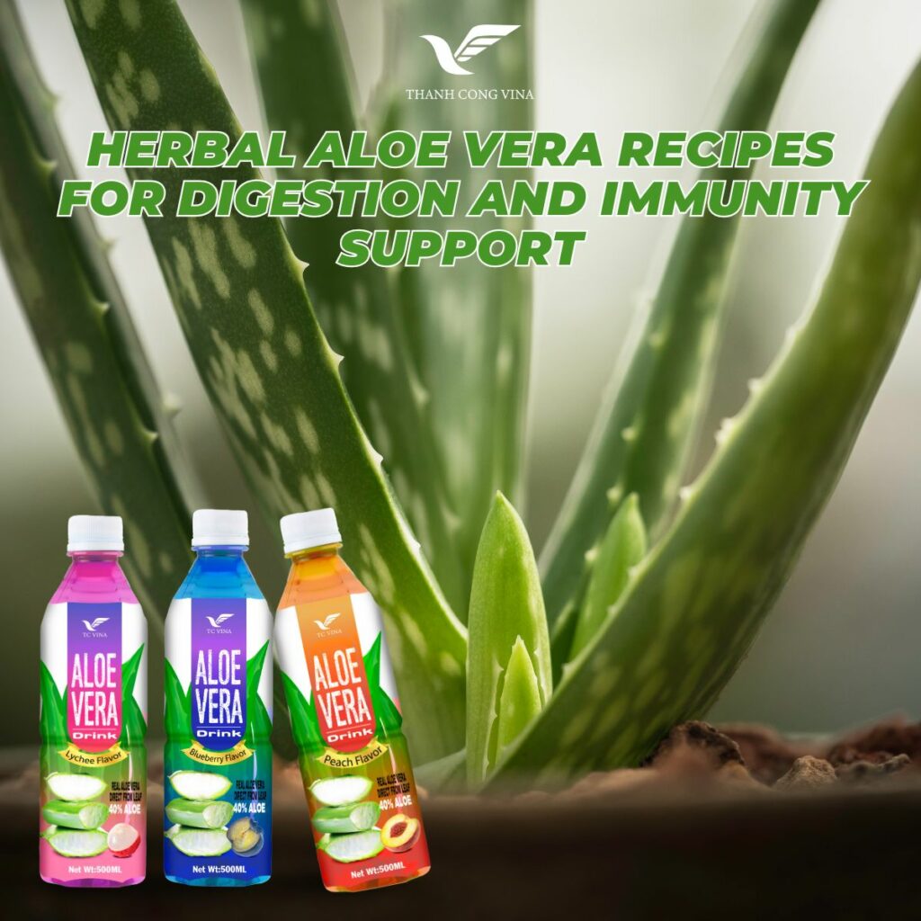 Herbal Aloe Vera Recipes for Digestion and Immunity Support