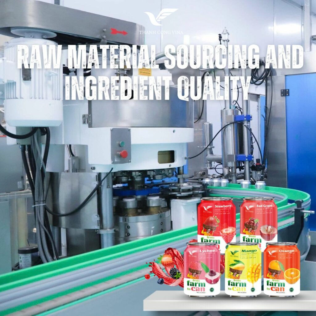Raw Material Sourcing and Ingredient Quality