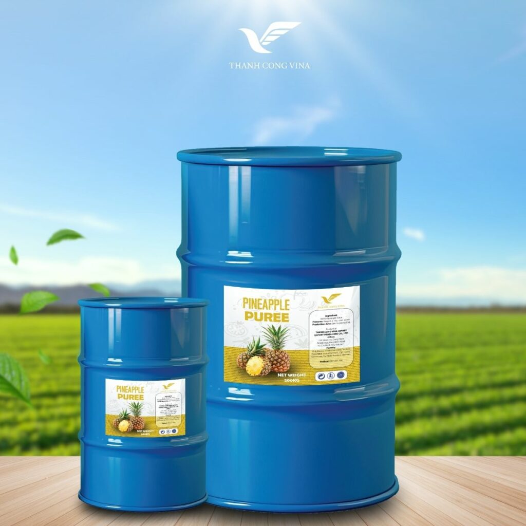 Drum Pineapple Juice Puree