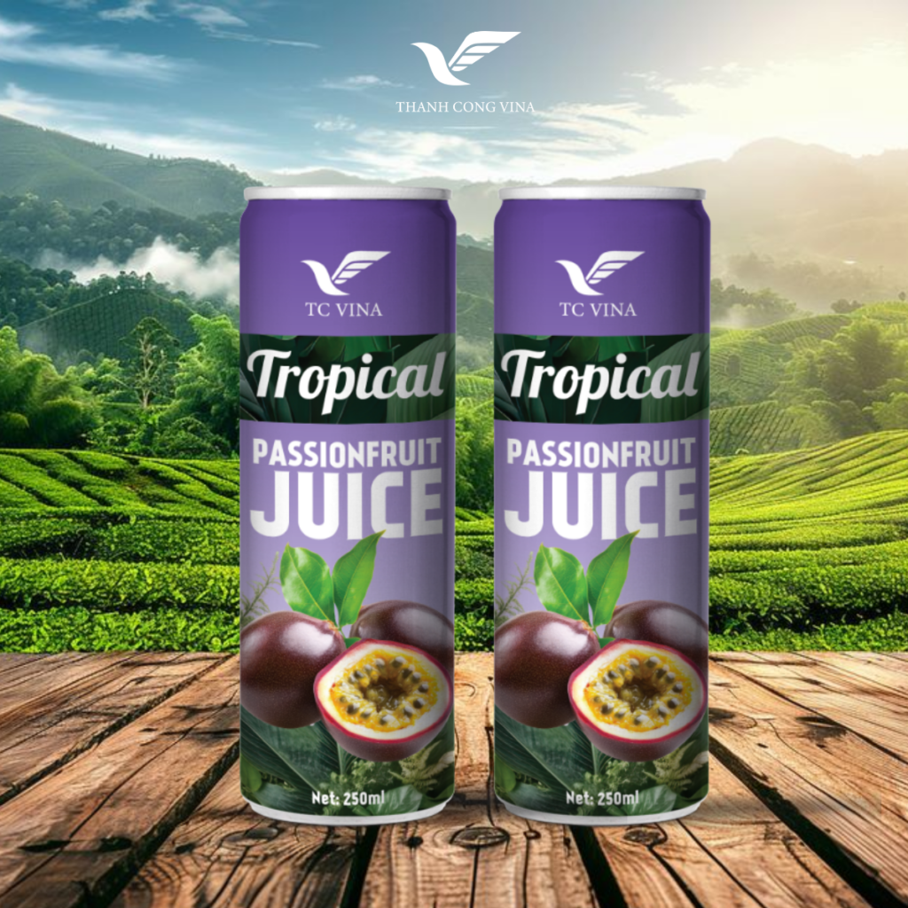 250ml Tropical Passion Fruit Juice Drink