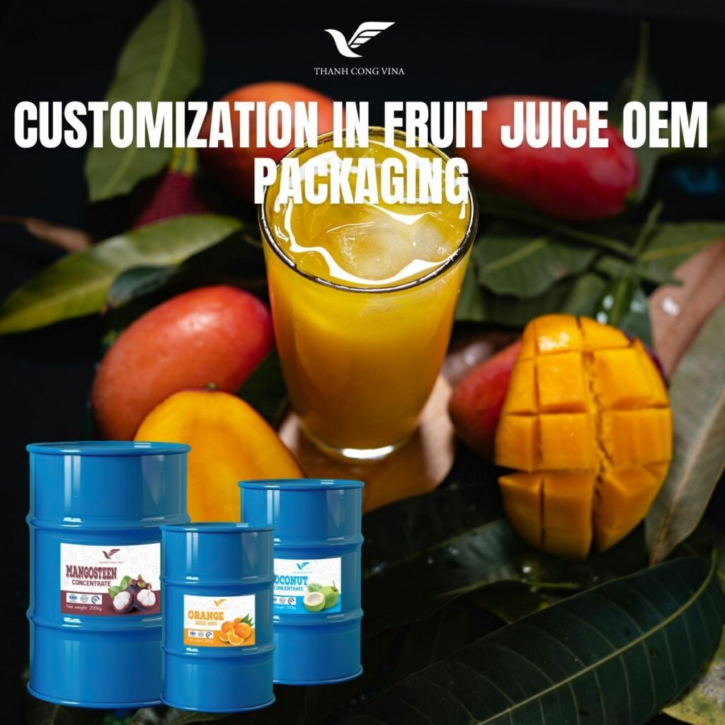 Customization in Fruit Juice OEM Packaging