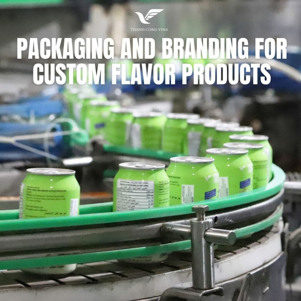 Packaging and Branding for Custom Flavor Products