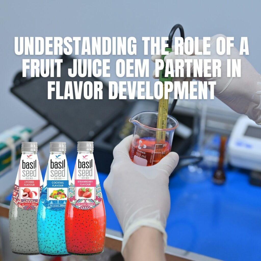 Understanding the Role of a Fruit Juice OEM Partner in Flavor Development