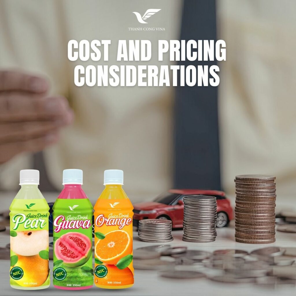 Cost and Pricing Considerations
