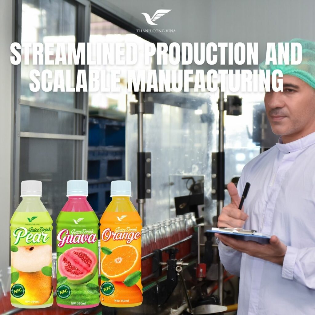Streamlined Production and Scalable Manufacturing