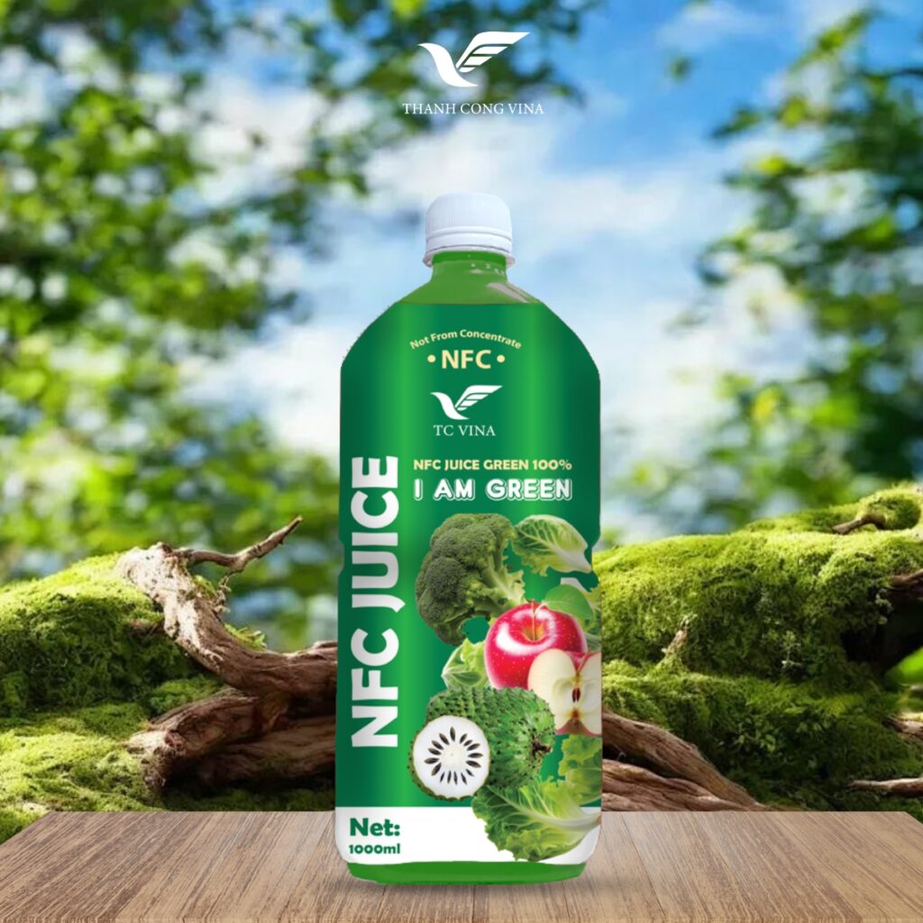 TCVINA Pet Bottle Green Juice Drink