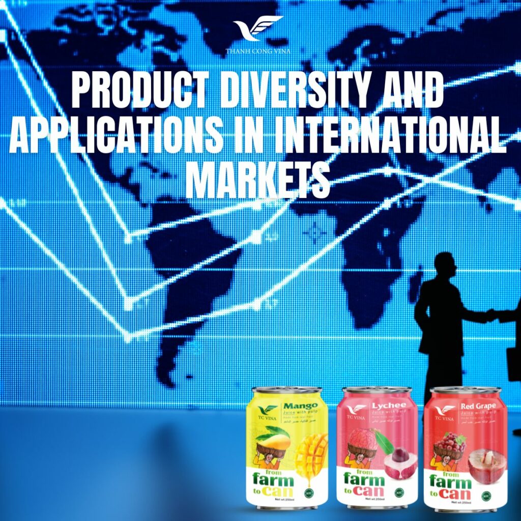 Product Diversity and Applications in International Markets