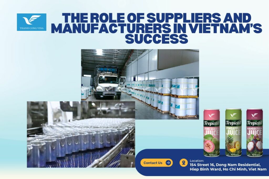 The Role of Suppliers and Manufacturers in Vietnam’s Success
