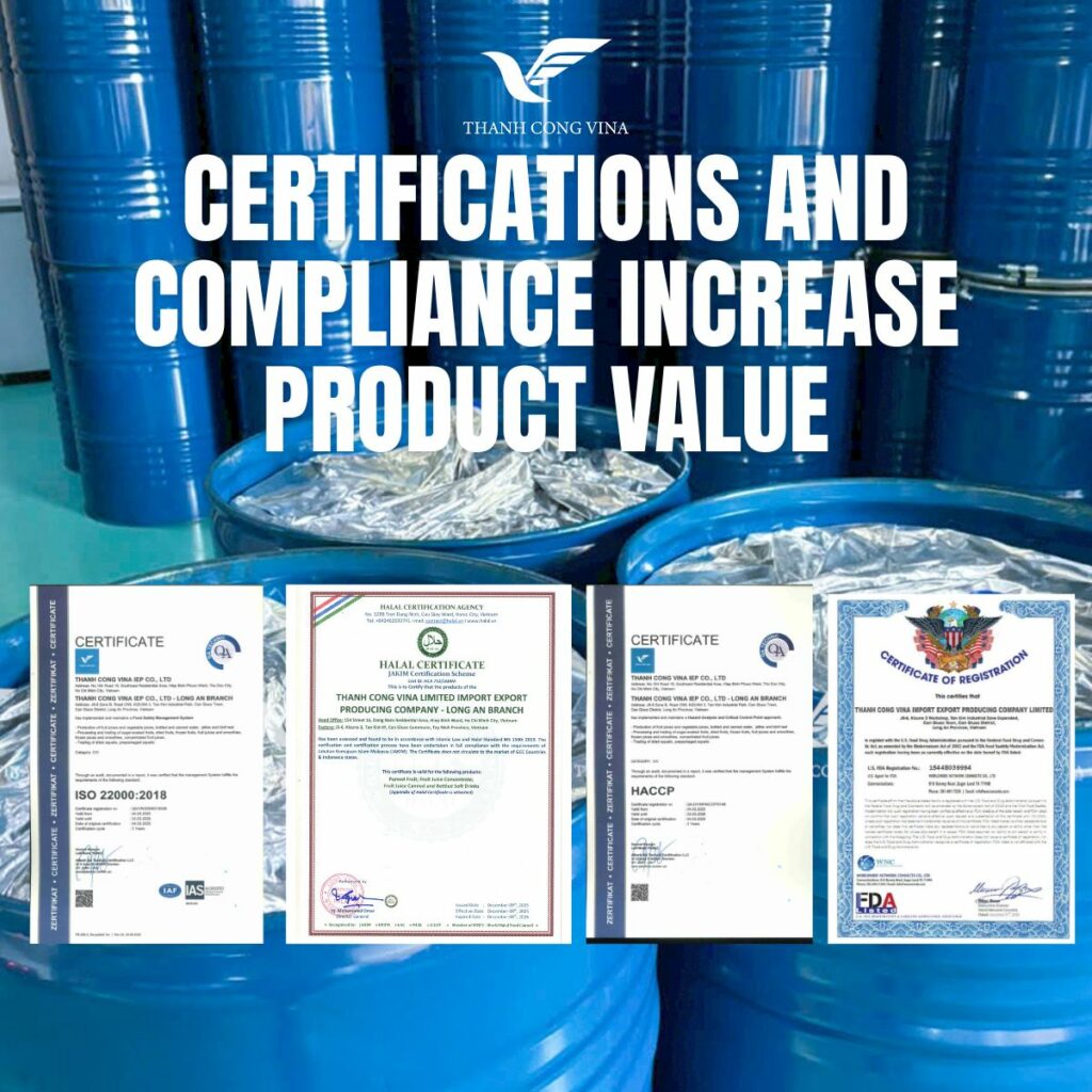 Certifications and Compliance Increase Product Value
