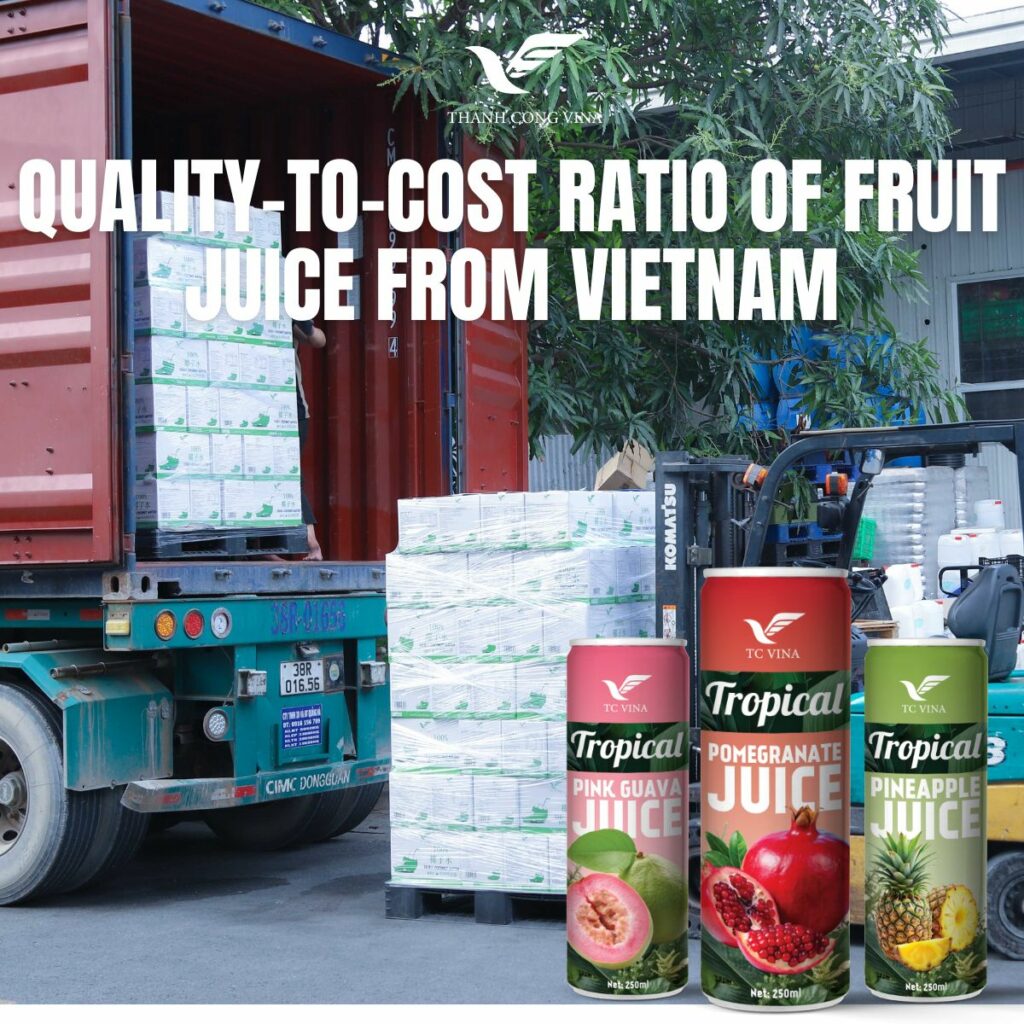 Quality-to-Cost Ratio of Fruit Juice from Vietnam