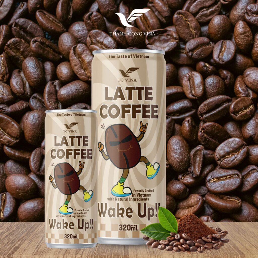 320ml TCVINA Latte Coffee Drink 
