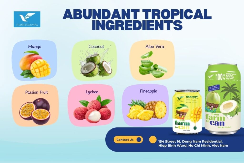 Abundant Tropical Ingredients