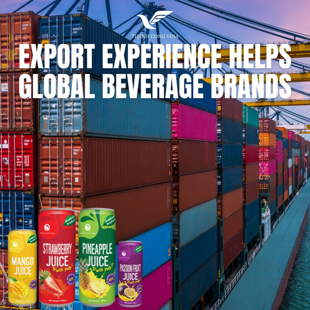 Export Experience Helps Global Beverage Brands