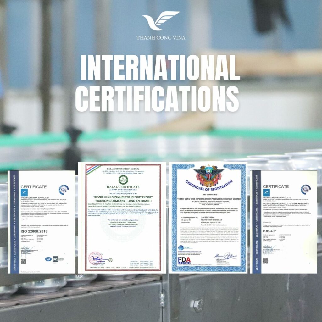 International Certifications Support Sustainable Manufacturing