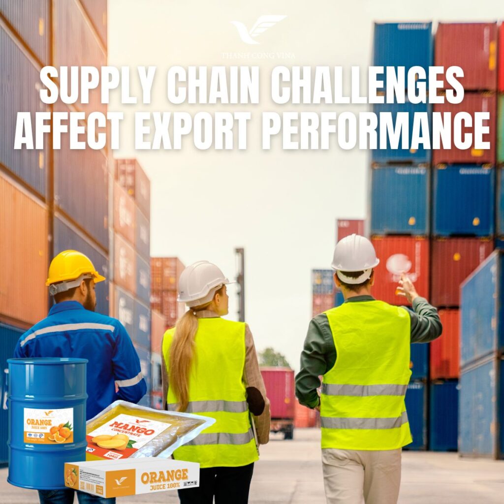 Supply Chain Challenges Affect Export Performance