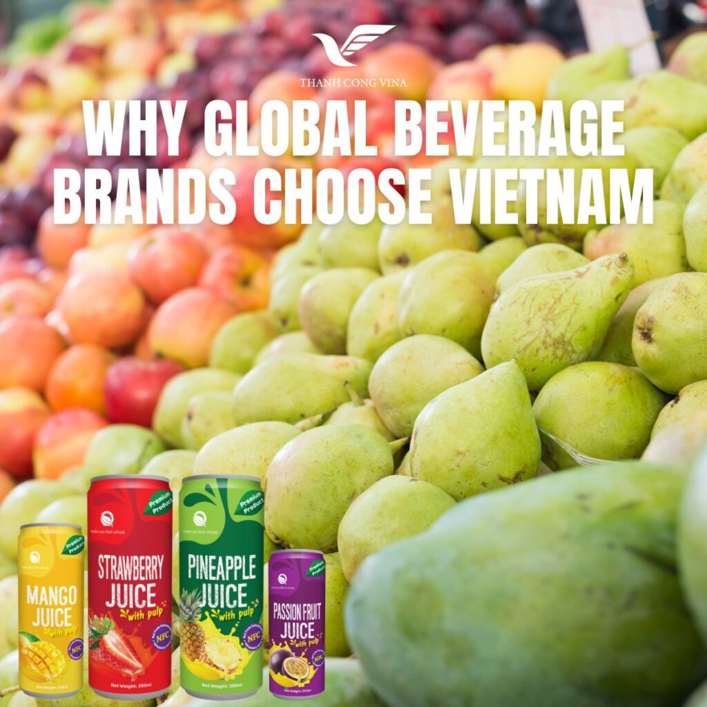 Why Global Beverage Brands Choose Vietnam
