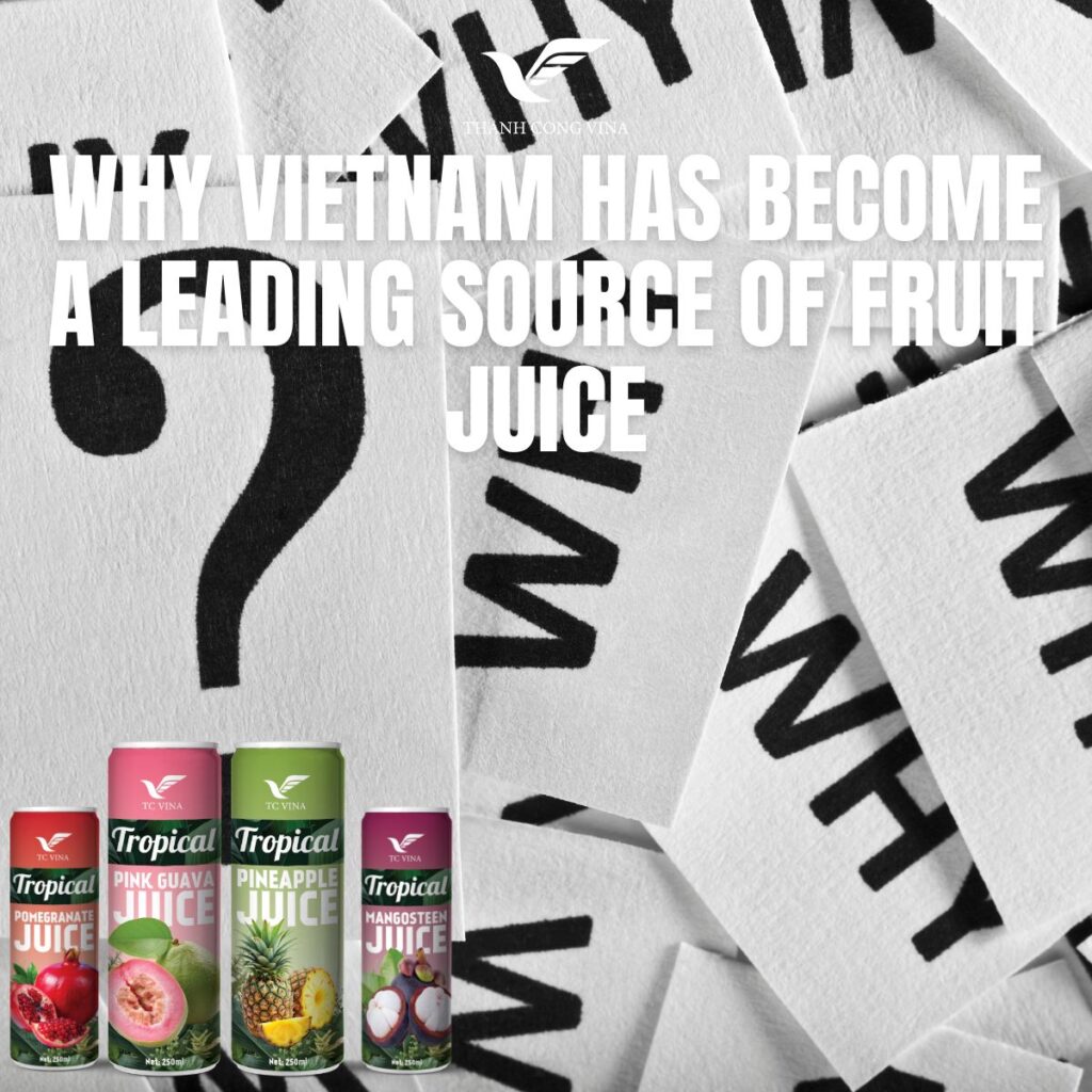 Why Vietnam Has Become a Leading Source of Fruit Juice