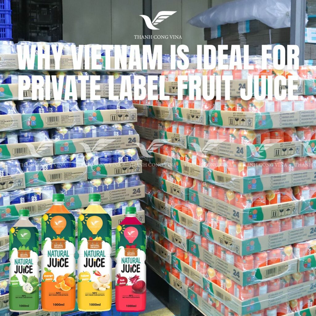 Why Vietnam Is Ideal for Private Label Fruit Juice
