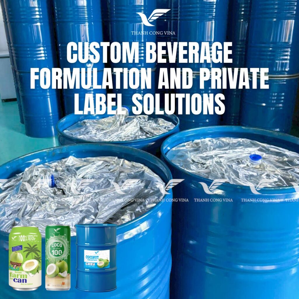 Custom Beverage Formulation and Private Label Solutions