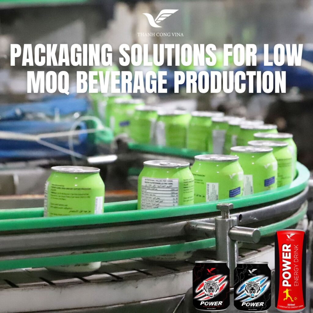 Packaging Solutions for Low MOQ Beverage Production