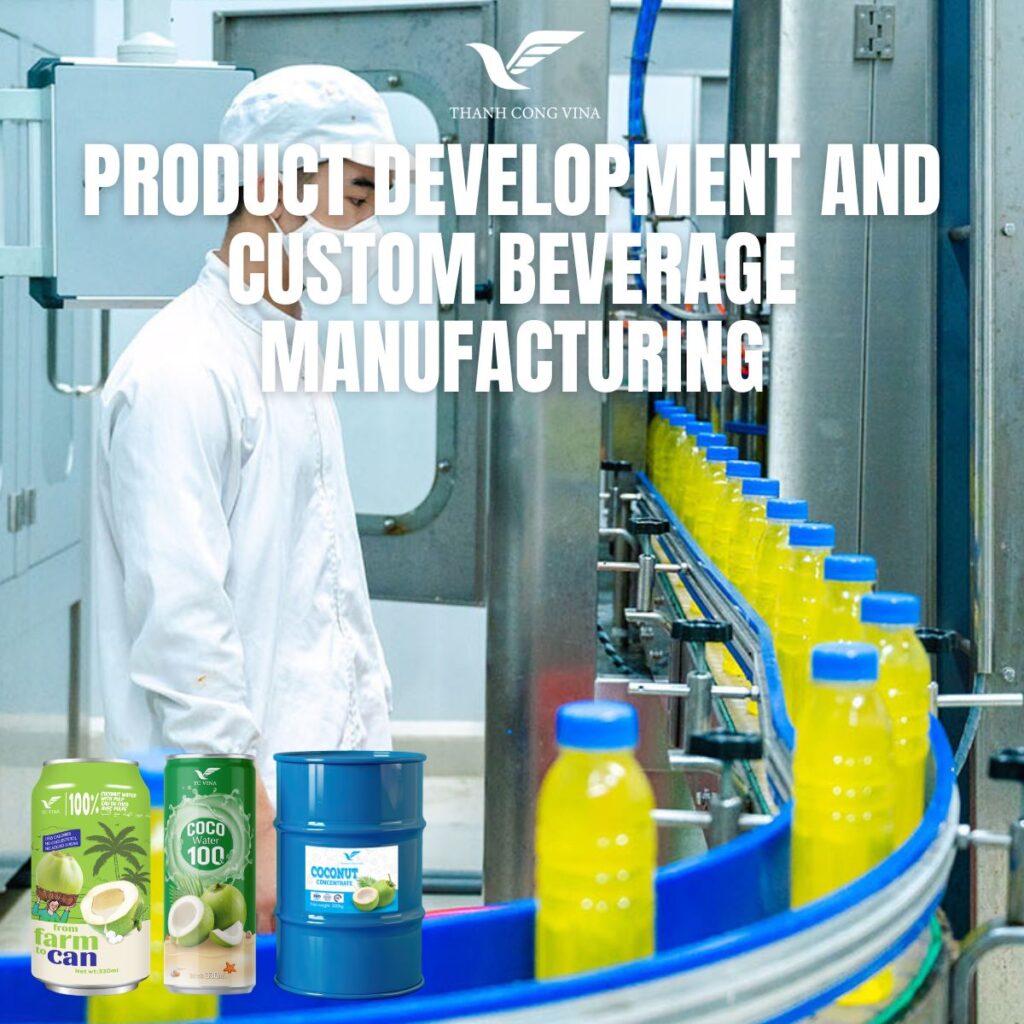 Product Development and Custom Beverage Manufacturing