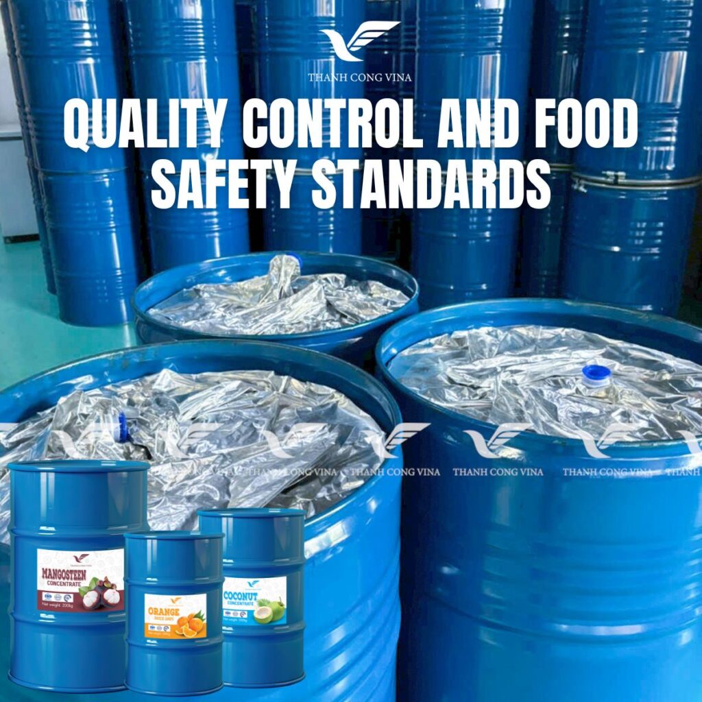 Quality Control and Food Safety Standards