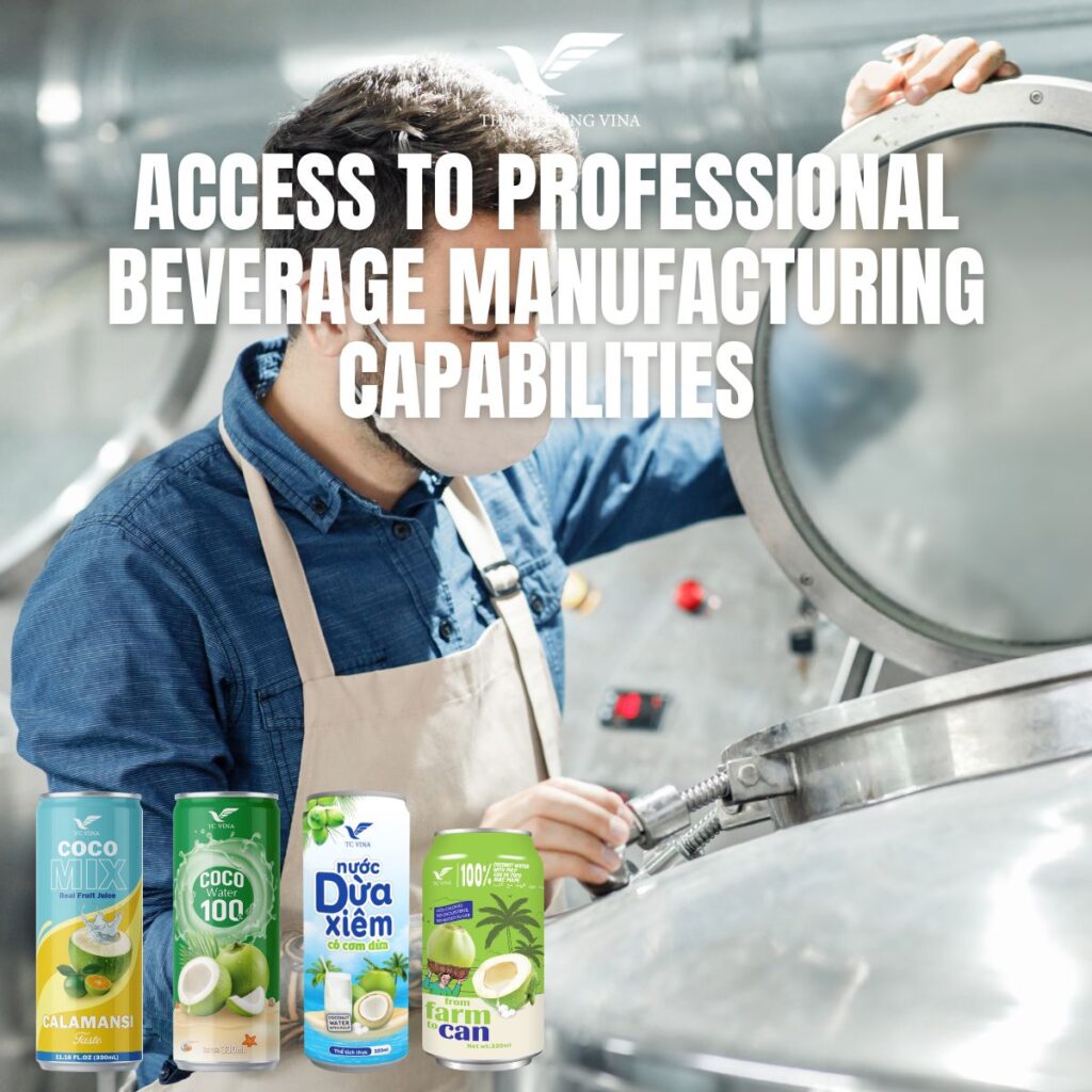 Access to Professional Beverage Manufacturing Capabilities
