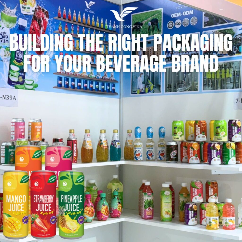 Building the Right Packaging for Your Beverage Brand